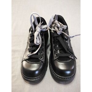 NWOB Skechers Men 8 John Deere Respected Swamper Black Slip-Ins Work Shoes 47665